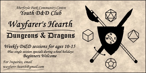 Wayfarer's Hearth: Youth Dungeons & Dragons Club