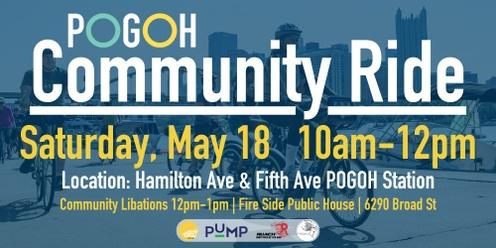May 18th - POGOH Community Ambassador Ride 