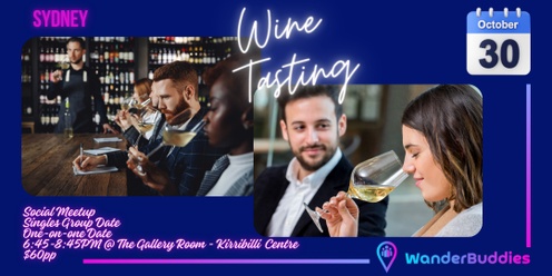 Wine Tasting by WanderBuddies - Social Meetup & Dating event