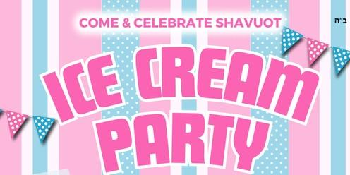 Shavuot Ice Cream Party 2024