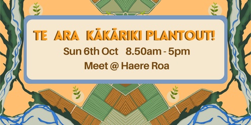 Te Ara Kākāriki Plantout! 