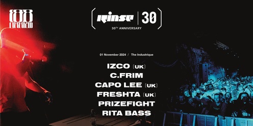 188 Naarm presents Rinse FM