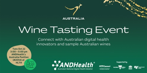 Australia Wine Tasting Event at HLTH 2024