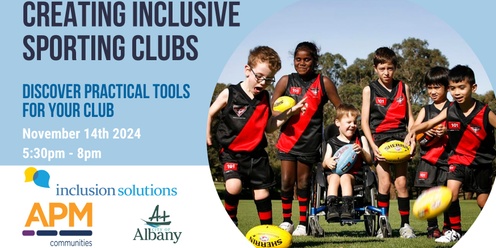 Creating Inclusive Sporting Clubs