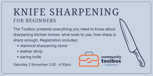 Knife sharpening for beginners