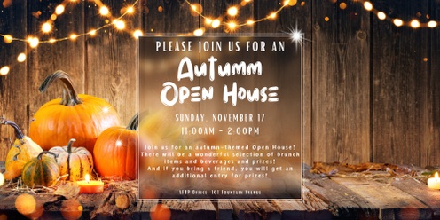 AFRP Autumn Open House