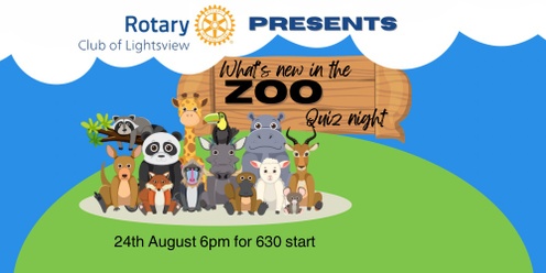Rotary Club of Lightsview Quiz Night 2024
