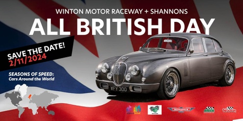 Winton Raceway and Shannons present the Seasons of Speed Car Show: Cars Around The World as part of the 2024 Benalla Festival