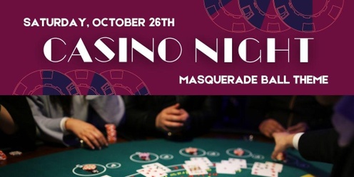 Casino Night Masquerade Style