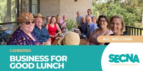 Canberra Business for Good Lunch
