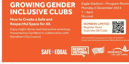 Growing Gender Inclusive Clubs - How to Create a Safe and Respectful Space for All