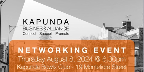 Kapunda Business Alliance Networking Event 