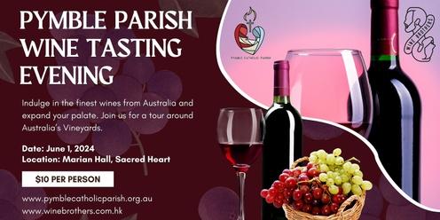 Pymble Parish Wine Tasting Evening