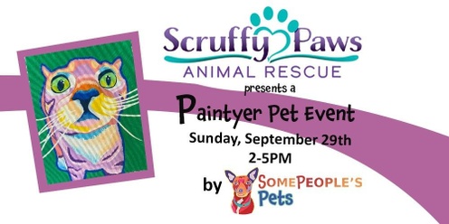 Paintyer Pet Event to Benefit Scruffy Paws Animal Rescue