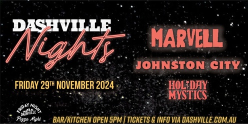 Dashville Nights - MARVELL Nov29