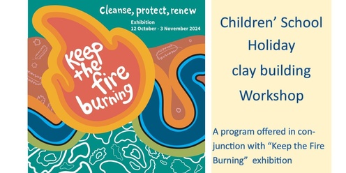 Childrens School Holiday Clay Building workshop with Gamilaroi artist Dr Emma Hicks