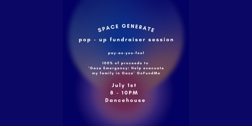 Space Generate Pop-Up Fundraiser Session