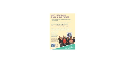 Meet the Women Councillors Forum
