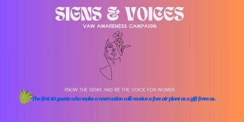 SIGNS & VOICES