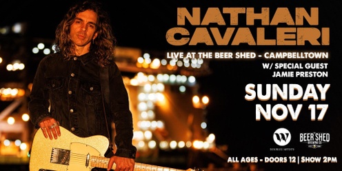 Nathan Cavaleri Live at The Beer Shed