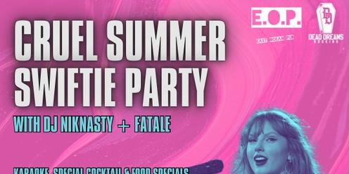 Cruel Summer Swiftie Party at East Ocean Pub