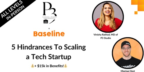 5 hindrances to scaling | Accelerate your tech startup + 15k in benefits!