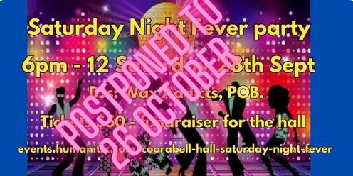 Coorabell Hall Saturday Night Fever