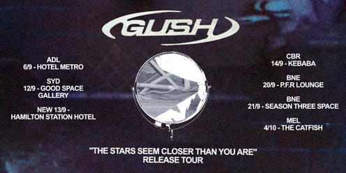 Gush (VIC) @ Season Three Space 21/9/24 w Naaki Soul, Prize Pony & Plainer