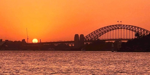 Golden Glow Sunset Harbour Cruise