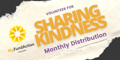 Volunteer for Sharing Kindness