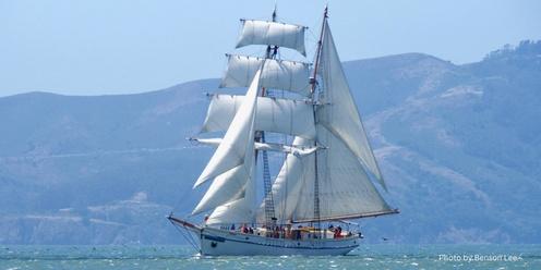 Independence Day Day Sail on brigantine Matthew Turner