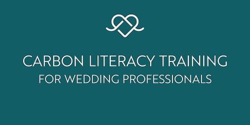 Carbon Literacy Training for Wedding Professionals | May 2024