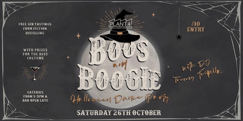 Boos & Boogie - Halloween Dance Party at Plant 4