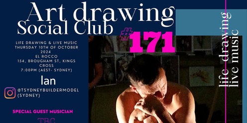 Art Drawing Live Music Social Club #171