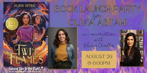 Book Launch Party for Olivia Abtahi