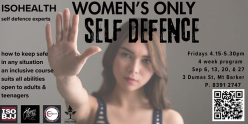 Women's Only Self Defence 