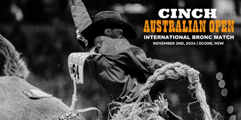 The Cinch Australian Open International Bronc Match