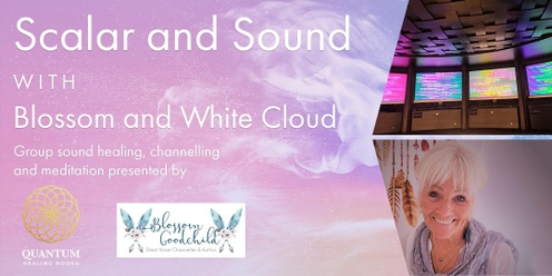 Scalar and Sound with Blossom and White Cloud
