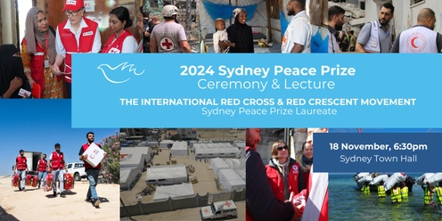 2024 Sydney Peace Prize Award Ceremony and Lecture