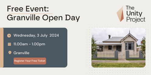 The Unity Project - Granville Open Day 