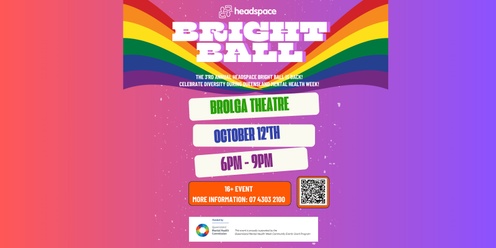 The headspace Maryborough LGBTQIAP+ Bright Ball