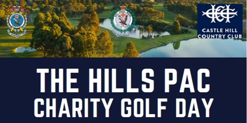 The Hills PAC Charity Golf Day 
