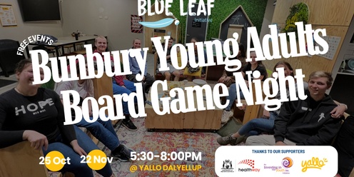 Bunbury Young Adults Game Night