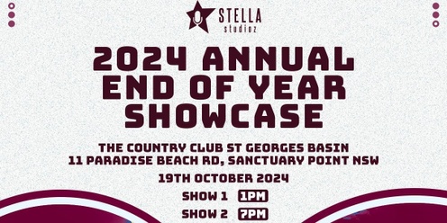 Stella Studioz End of Year Showcase 2024