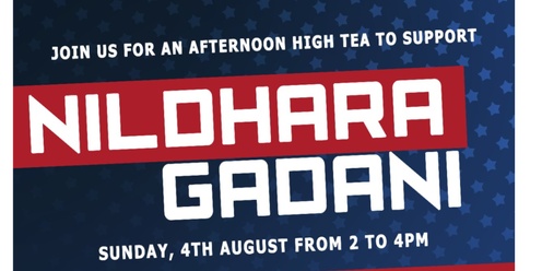 Fundraising Event (Afternoon High Tea) for Nildhara Gadani 