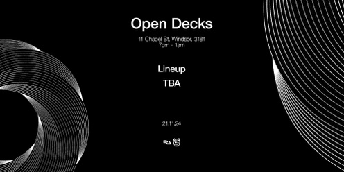  Open Decks Killing Time November 21 2024