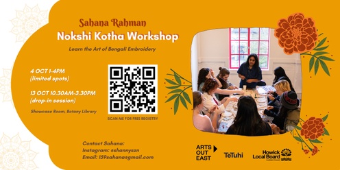 Nokshi Kotha Workshops