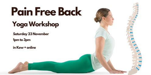 Pain Free Back Yoga Workshop