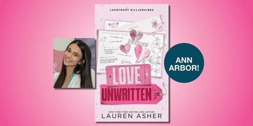 Love Unwritten Book Signing with Lauren Asher