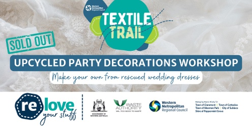 Upcycled Party Decorations Workshop